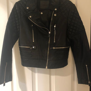 All Saints Leather Jacket